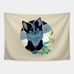 AroAce Corgi Tapestry