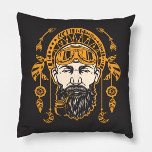 Badass Old Man Pillow