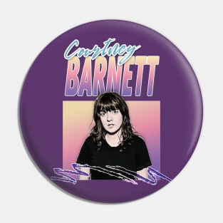 Courtney Barnett 90s Styled Aesthetic Design Pin