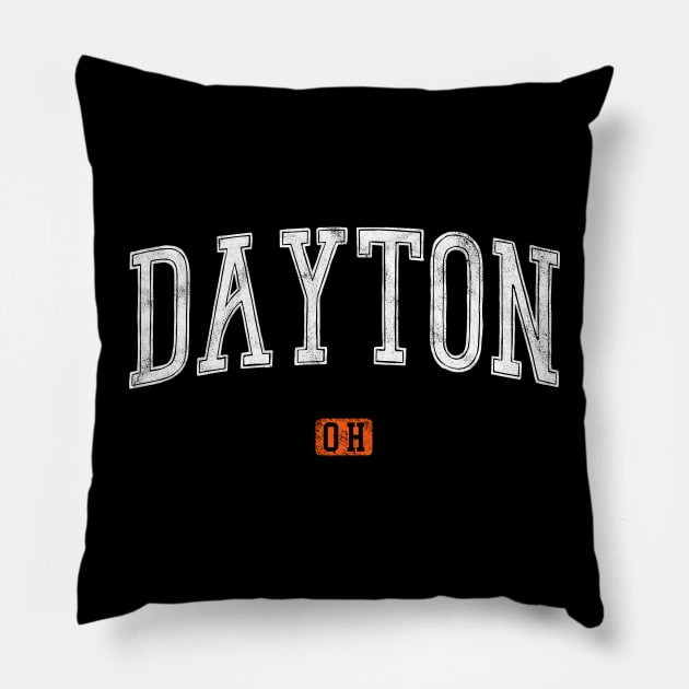 Dayton Ohio Pillow by SmithyJ88