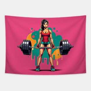 She Lifts Tapestry