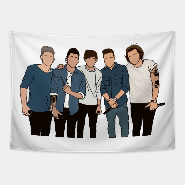 1D Tapestry by Sofia Kaitlyn Company