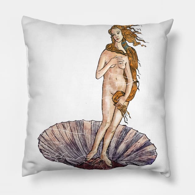 Venus Pillow by rebelshop