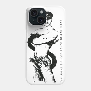 Snake Pit Vintage Retro Cowboy Leather Gay LGBT Texas Phone Case