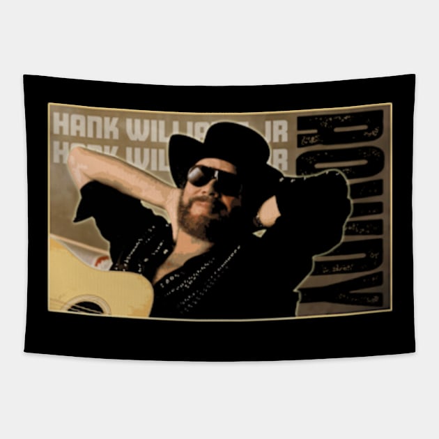 Hank's Country Revolution Tapestry by Zombie green