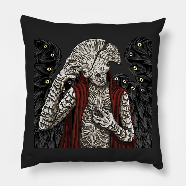 Angel of Death Pillow by bovaart