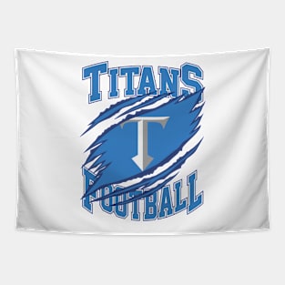 TNSE Titans Football Tapestry