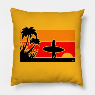 Summertime Surf Pillow