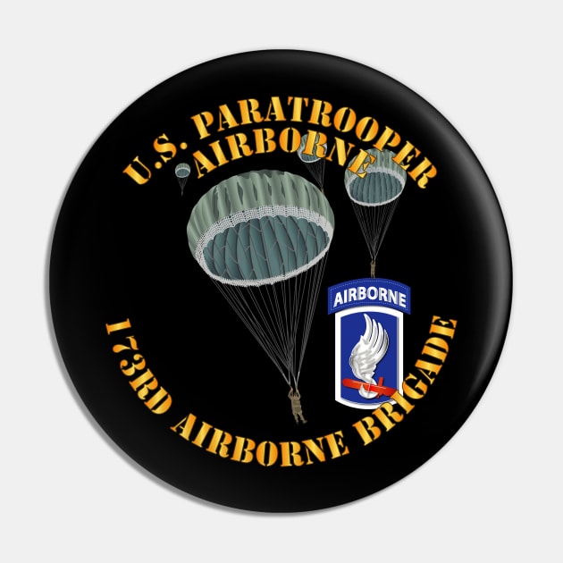 Army - US Paratrooper - 173rd Airborne Bde wo Shadow Pin by twix123844