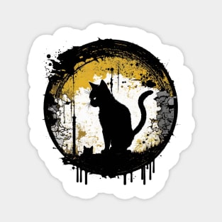 Discover the Magic of Feline Fantasy with Cat Warrior Art Magnet