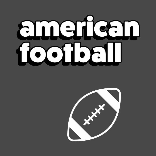 american football by ChrisTeeUSA