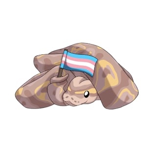 Ball Python Trans Flag T-Shirt