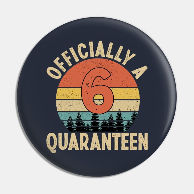 officially a quaranteen 6th birthday Pin by Yoyo Star