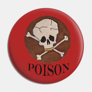 Skull and Bones Poison Pin