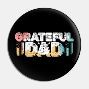 Grateful Dad Father's Day Pin