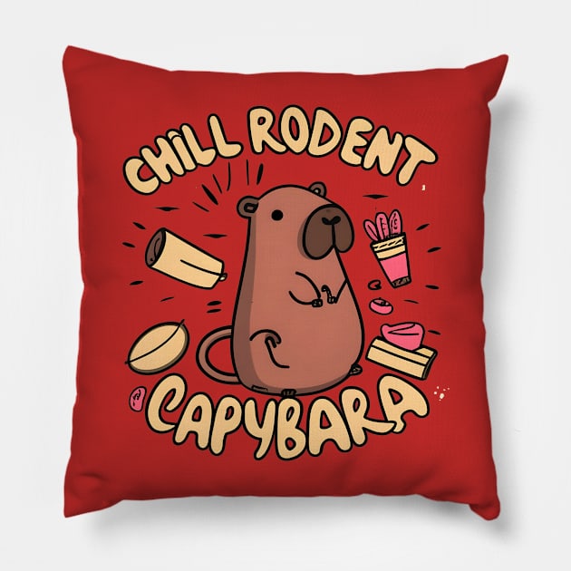 Rodent Chillin Pillow by NomiCrafts