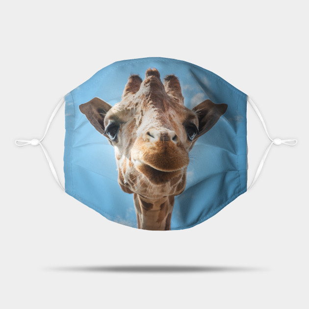Funny Giraffe Face - Giraffe Funny - Mask | TeePublic Funny Giraffe Face - Giraffe Funny - Mask | TeePublic