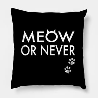 Meow or never Pillow