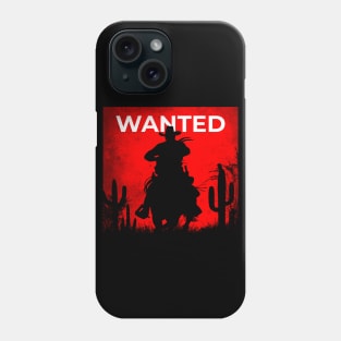 Red Dead Wanted Vintage Phone Case