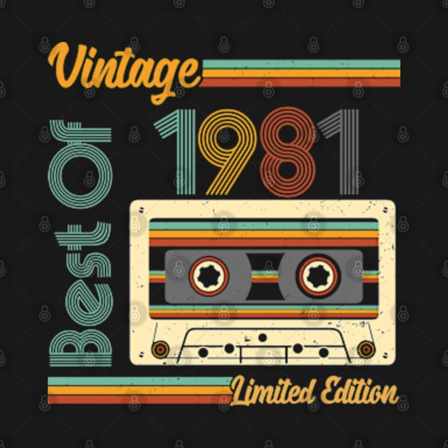 Vintage Best Of 1981 Limited Edition by KING DONATION