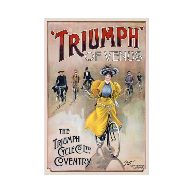 Triumph of Venus Vintage Poster 1900 by vintagetreasure