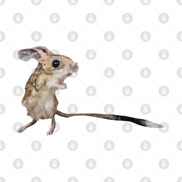 Four-toed jerboa by Renasingsasong