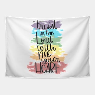 Trust in the Lord with All Your Heart Tapestry