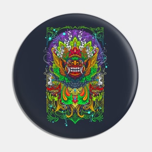 Balinese Barong Pin