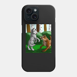 The Wolf's Fight Phone Case