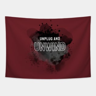 Unplug and Unwind Tapestry