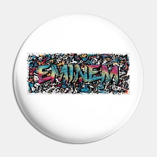 American Rapper Full Color Pin