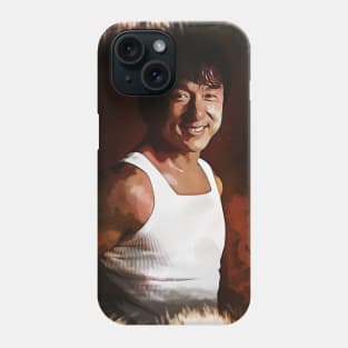 Jackie Chan Portrait Phone Case