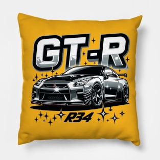 Nissan GTR R34 Pillow