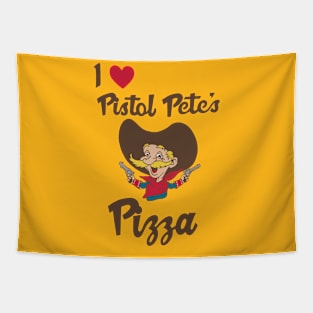 Pistol Pete's Pizza Tapestry