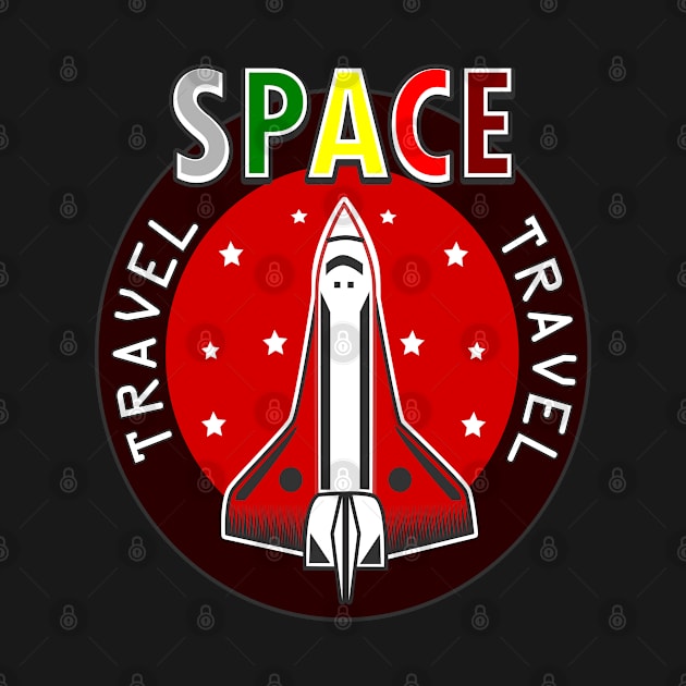 space travel by Vine Time T shirts