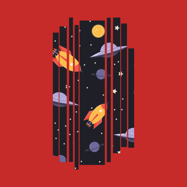 Space illustration by SaturnPrints