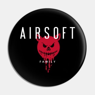 Airsoft Family - Evil Balloon Pin