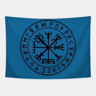 Viking compass symbol Tapestry