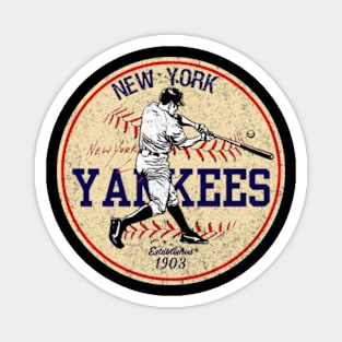 Old Style New York Yankees - Vintage Magnet