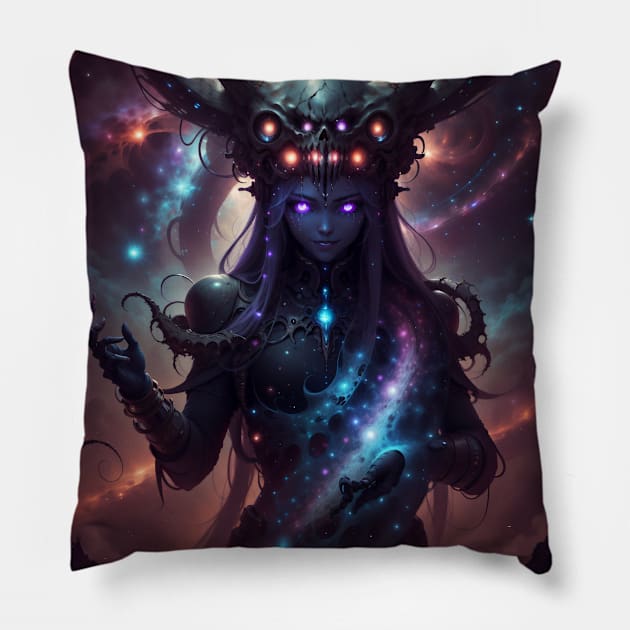 Cosmic Entity Pillow by Elijah101