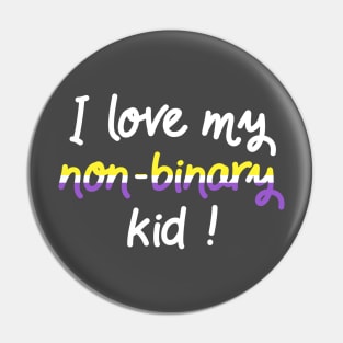 I love my non-binary kid! Pin