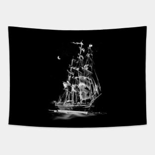 The Sighting - Ghost Ship Design Tapestry