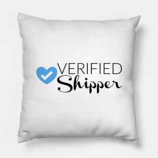 Verified Shipper - Blue Heart Pillow