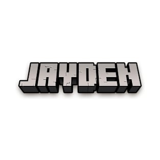 Jayden - Custom Minecraft Nametag T-Shirt