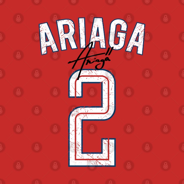 Ariaga 2 Autograph Jersey Distressed by JaegerBomb