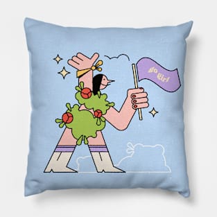 Go Girl! Pillow