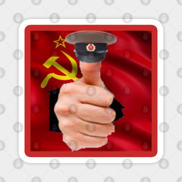 Soviet thumb Magnet by SamuraiNoAkuma