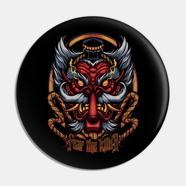 Tengu Pin by Future Vision Studio