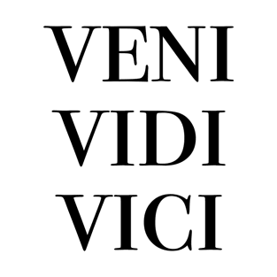 Veni, Vidi, Vici T-Shirt