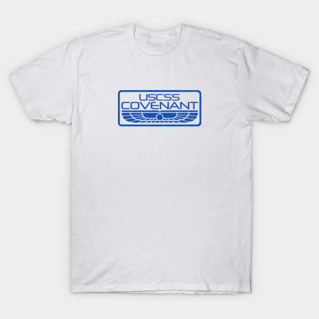 Alien Covenant Logo Blue Alien Covenant Logo T Shirt Teepublic